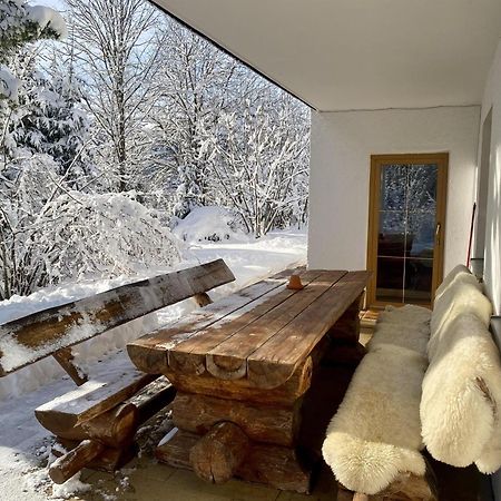 Ferienwohnung Waldgarten Leiten المظهر الخارجي الصورة