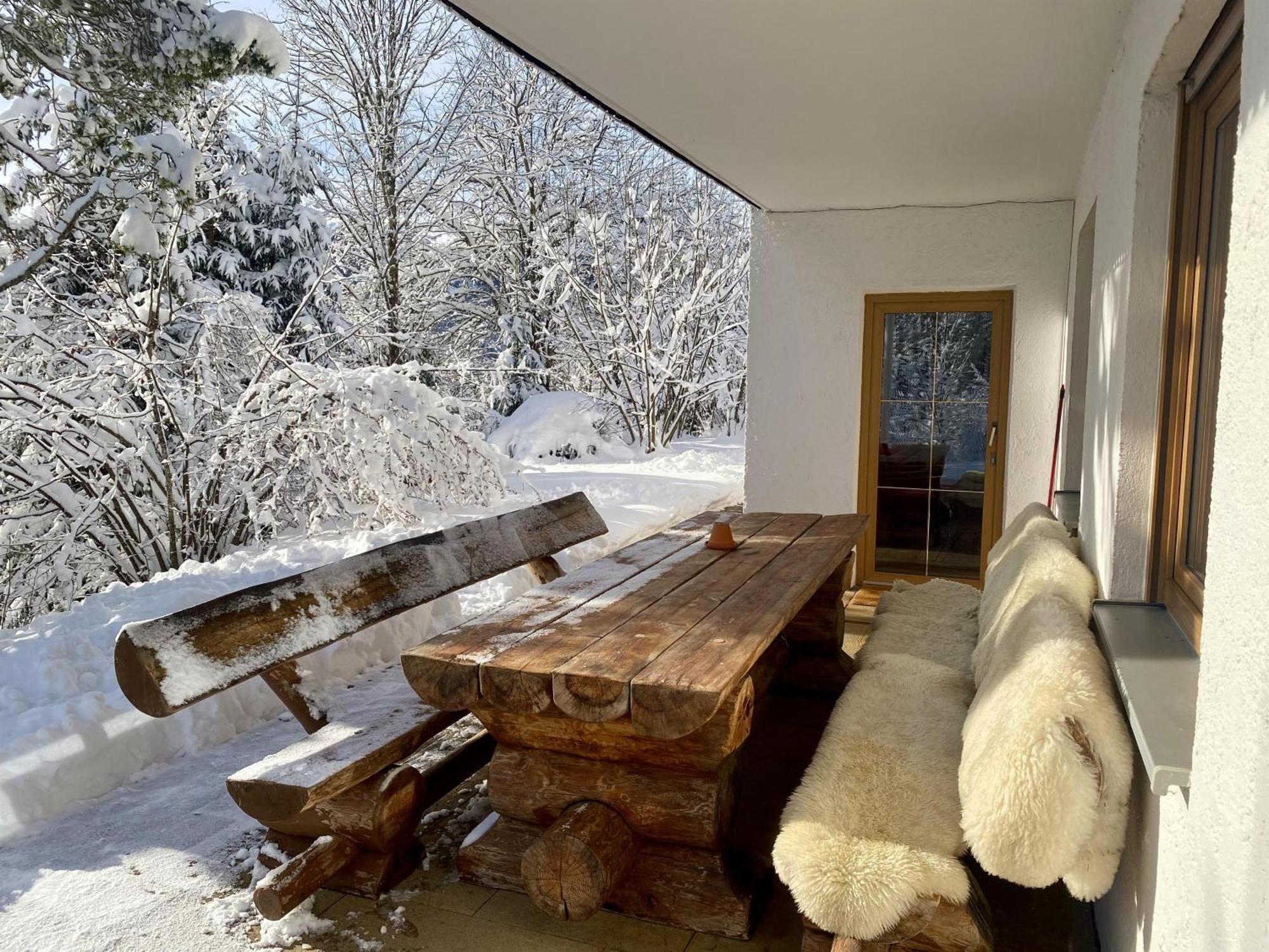 Ferienwohnung Waldgarten Leiten المظهر الخارجي الصورة